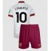 West Ham United Lucas Paqueta #10 Tredjedraktsett Barn 2024-25 Korte ermer (+ Korte bukser)